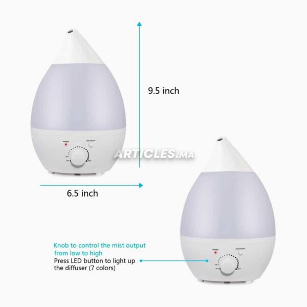 Humidificateur-Diffuseur-d'arôme-avec-Lumières-Changeantes-Éclairage-LED-7-Couleurs-Silencieux-04